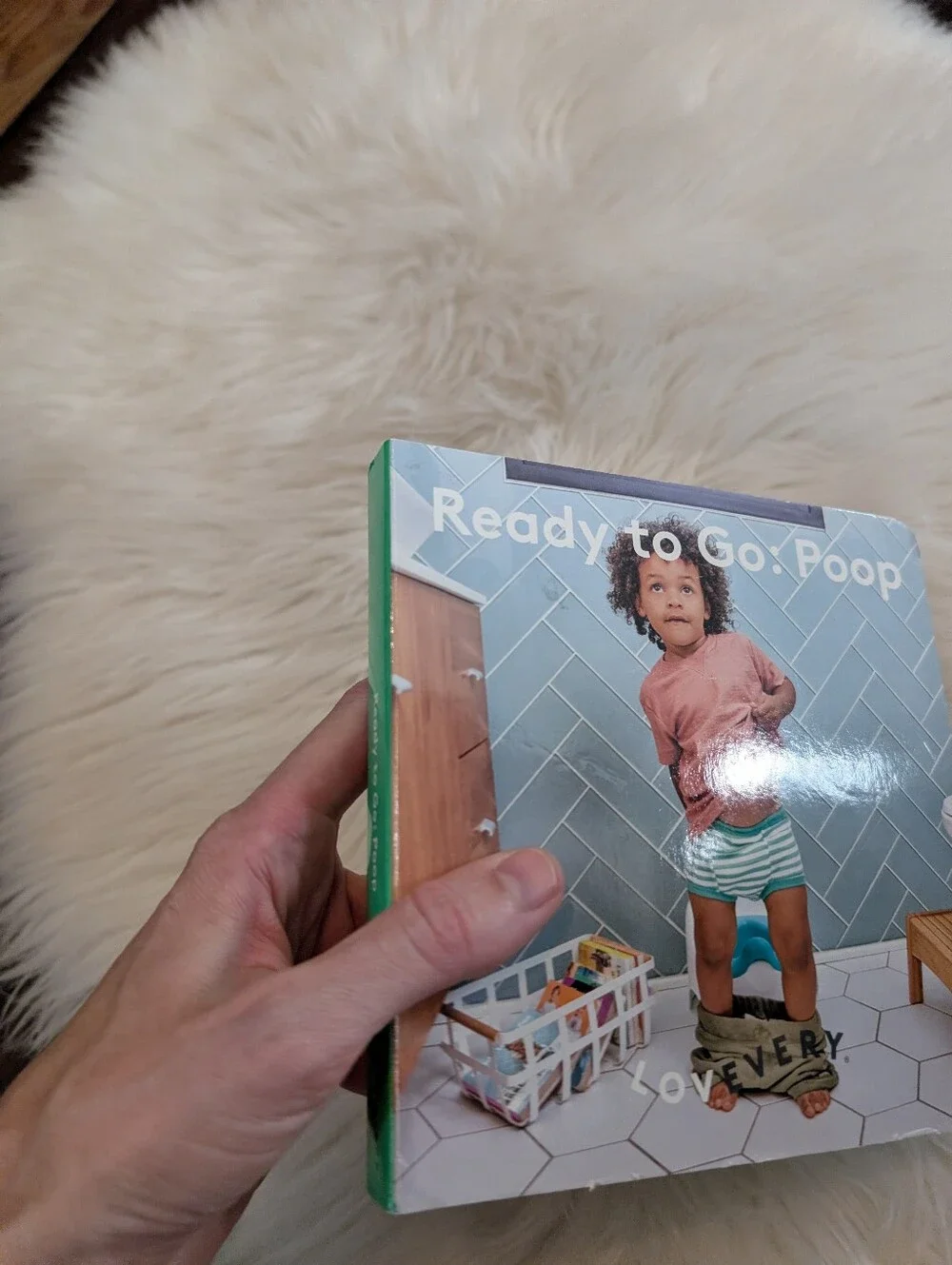Lovevery Ready to Go: Poop Book Montessori Kids Boy Girl